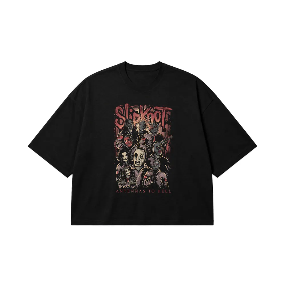 تیشرت باکسی اسلیپ‌نات طرح Antennas to Hell (Slipknot) کد 27942