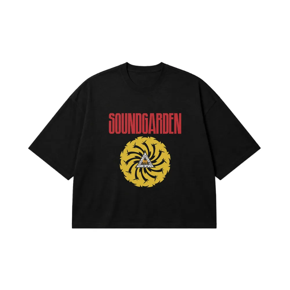 تیشرت باکسی ساندگاردن طرح لوگو (Soundgarden) کد 28042