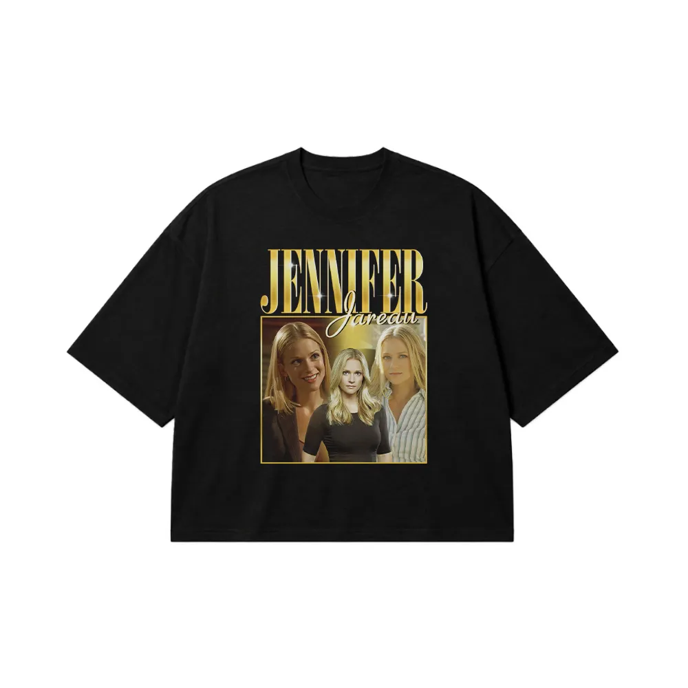 تیشرت باکسی جنیفر جارو طرح پرتره (Jennifer Jareau) کد 28260