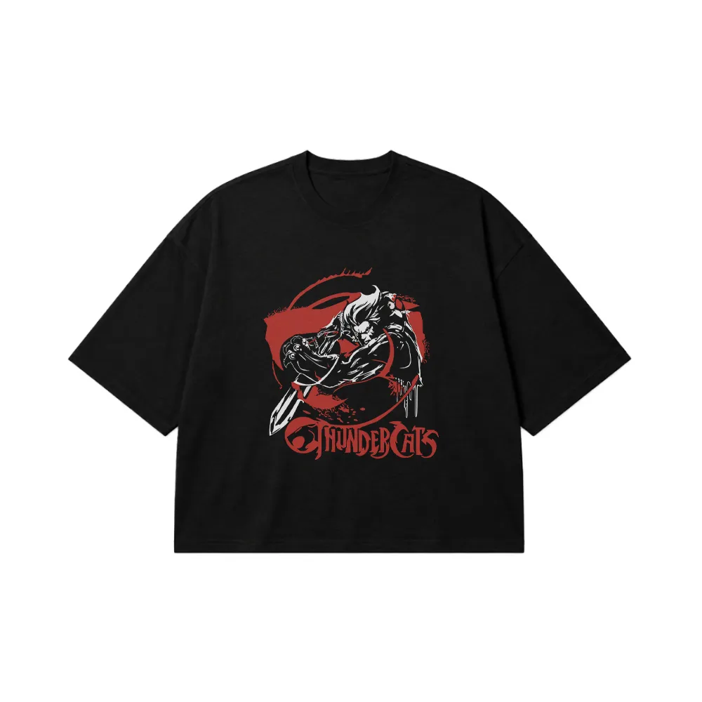 تیشرت باکسی تاندرکتس طرح نبرد (ThunderCats) کد 29851