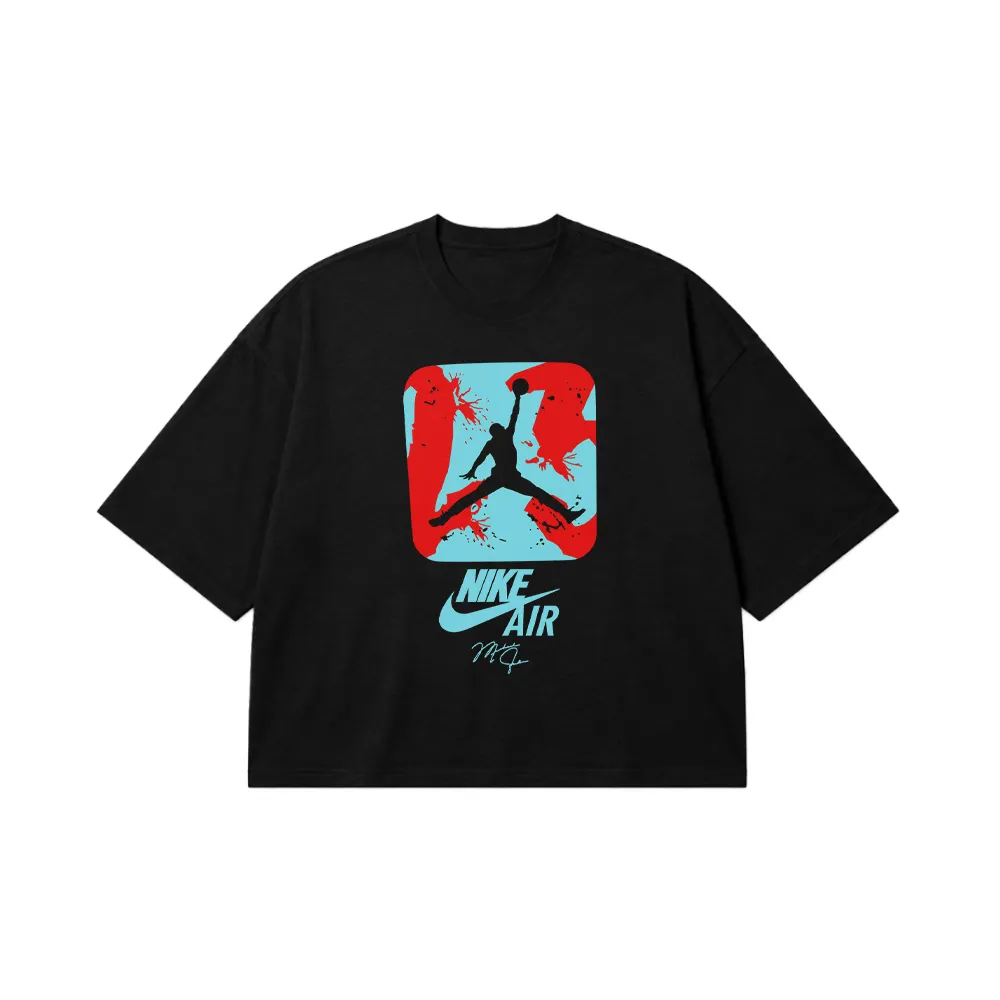 تیشرت باکسی نایکی ایر طرح Jumpman کد 30262