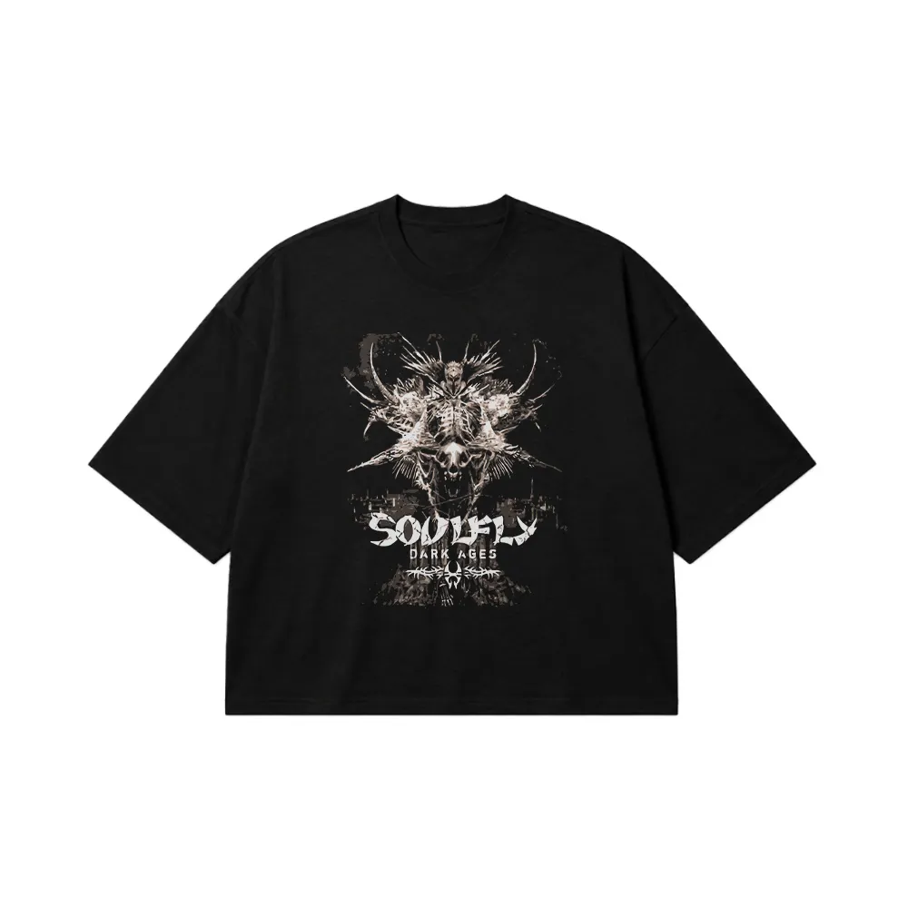 تیشرت باکسی سول‌فلای طرح Dark Ages (Soulfly) کد 30568