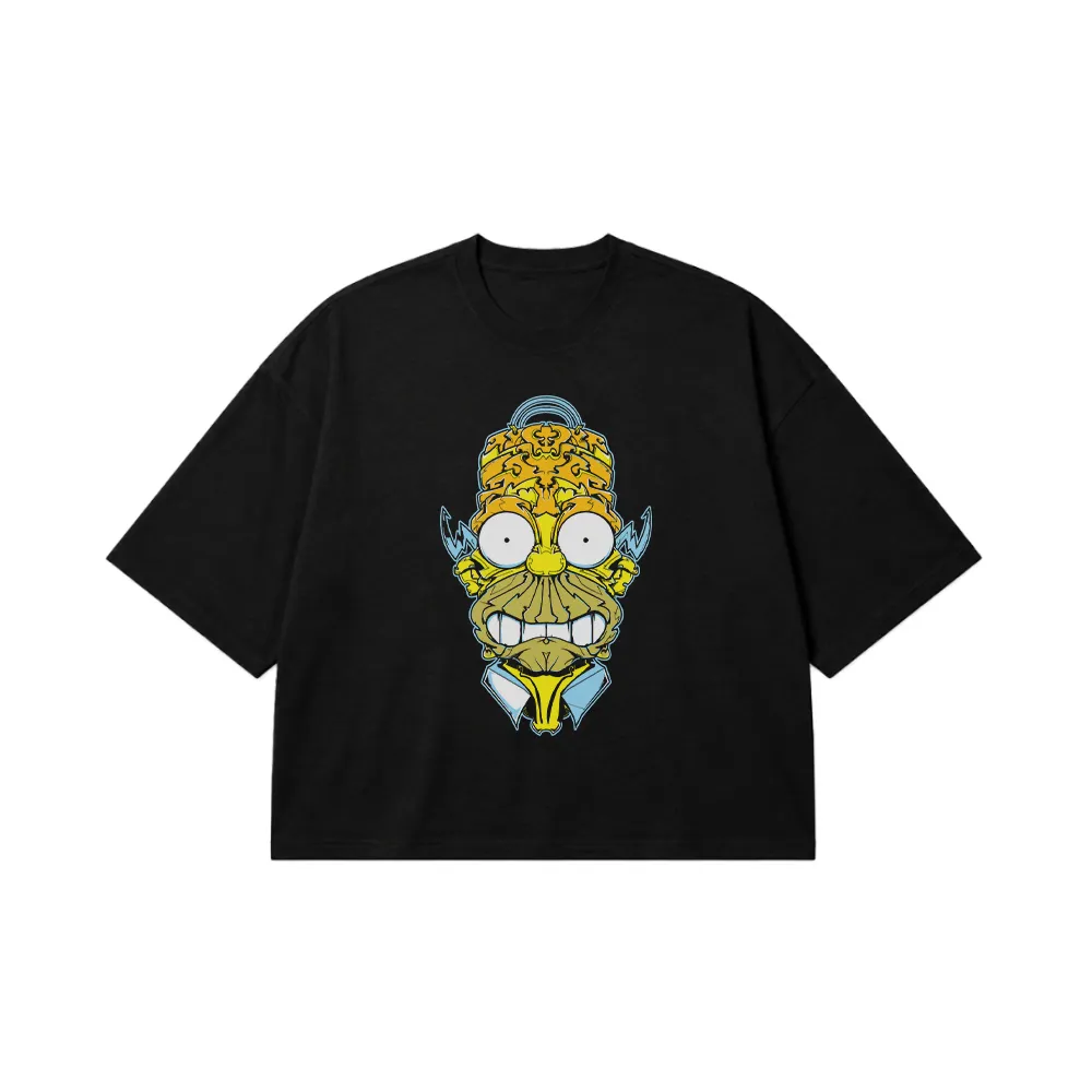 تیشرت باکسی سیمپسون‌ها طرح هومر سیمپسون (Simpsons) کد 30825
