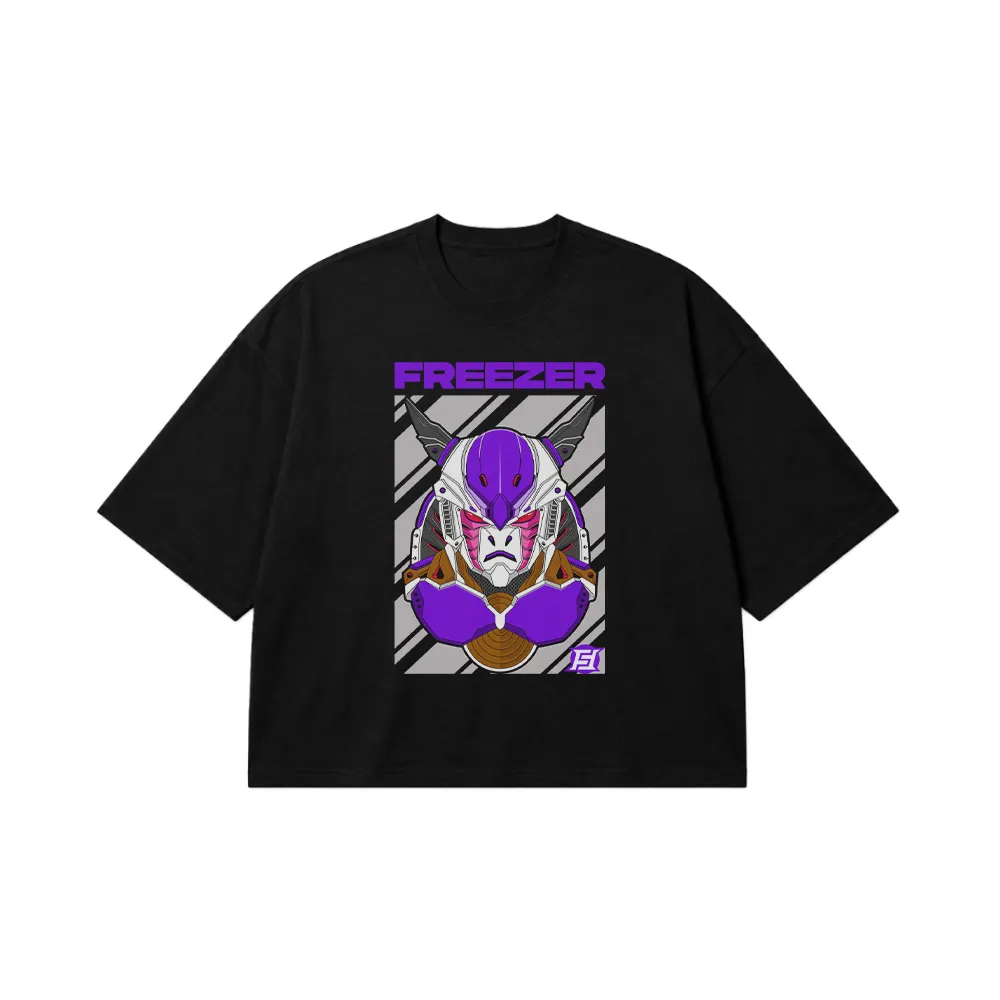 تیشرت باکسی انیمه دراگون بال طرح فریزا (Frieza) کد 30899