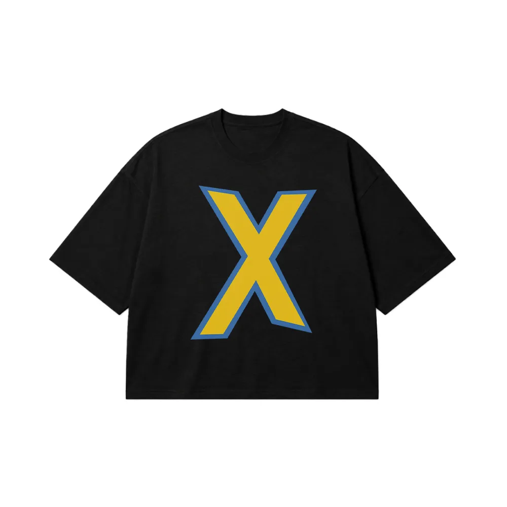 تیشرت باکسی مارول طرح لوگوی ایکس من (X-Men) کد 31676