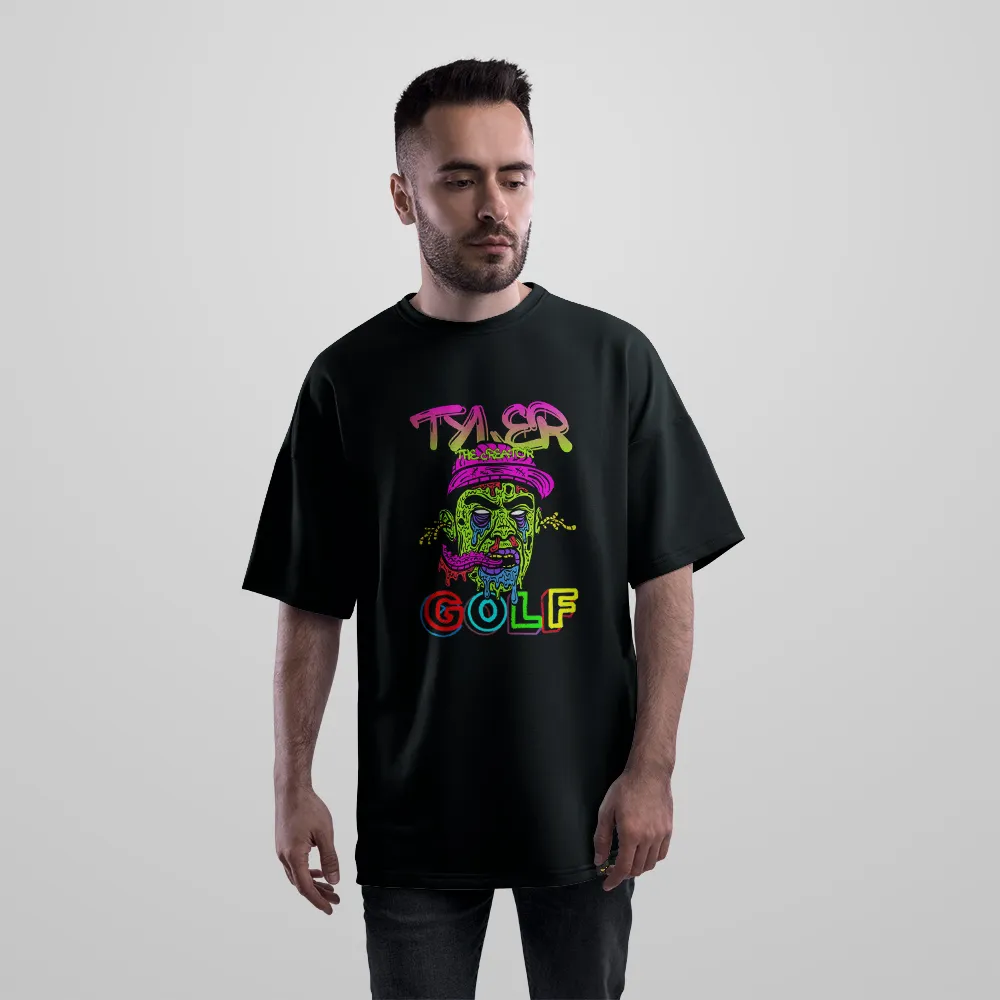 تیشرت اورسایز تایلر د کریتور طرح گلف (Tyler, The Creator) کد 25089