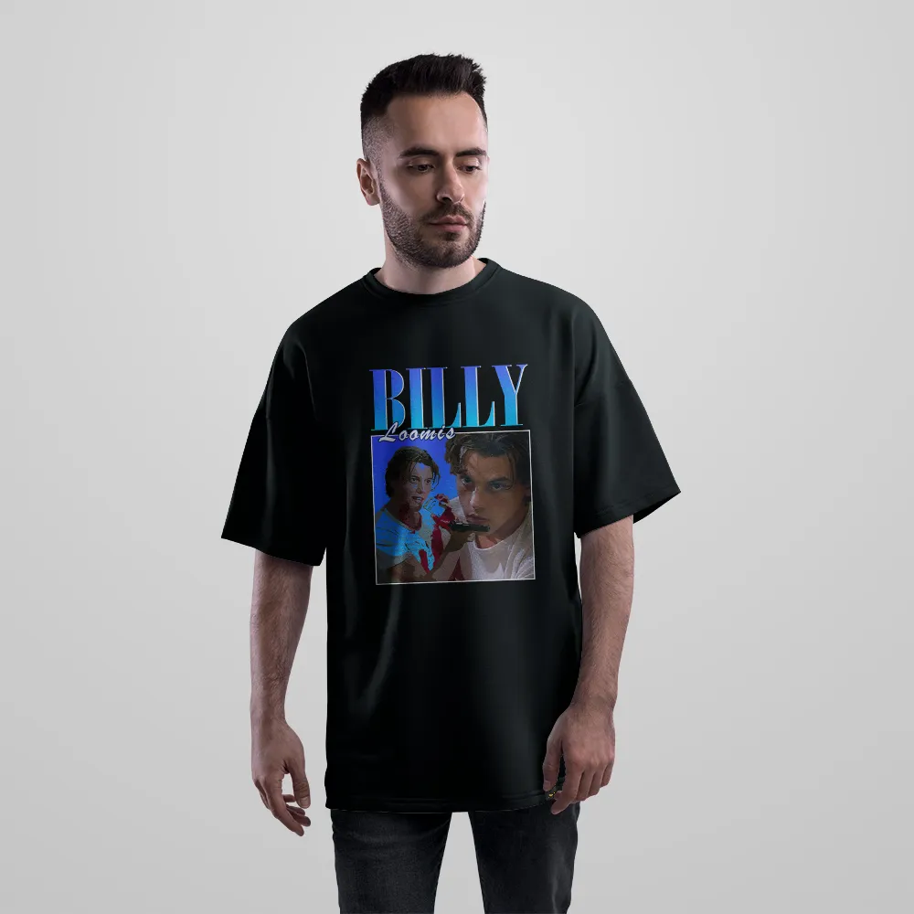 تیشرت اورسایز بیلی لومیس طرح پرتره (Billy Loomis) کد 28240